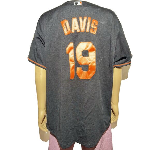 Majestic Authentic Baltimore Orioles Chris Davis #19 Jersey 56 Cool Base MLB EUC - Picture 4 of 10